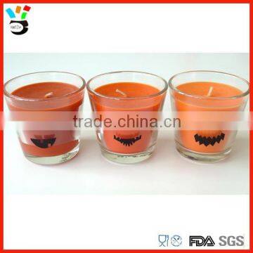 Creative Idea 1.75oz Size Halloween Pumpkin Face Light Shot Glass