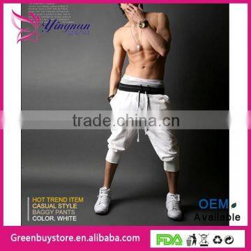 Fashion Men Haren Short Pants, Loose Male Trousers