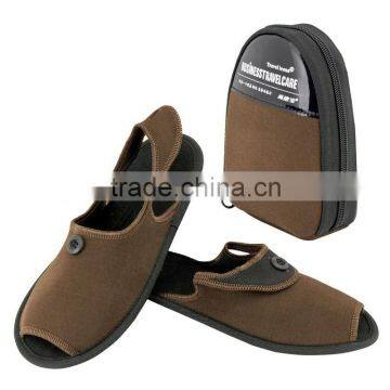 Portable Business Foldable Travelling Slippers Unisex Indoor Waterproof Material Slippers High Quality Free Shipping