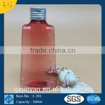 150ml Personal Care Industrial Use plastic pet bottle with aluminum cap