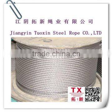 3mm pvc coated galvanized steel wire rope /hot selled stainless steel wire rope (PVC &amp;amp; Nylon coated ) /PVC Coated Galvan