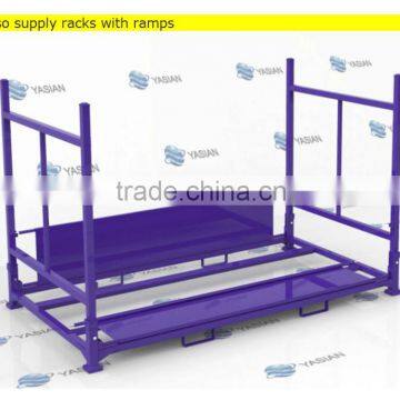 Stackable&collapsible Metal Solider Tire Commodity Shelf