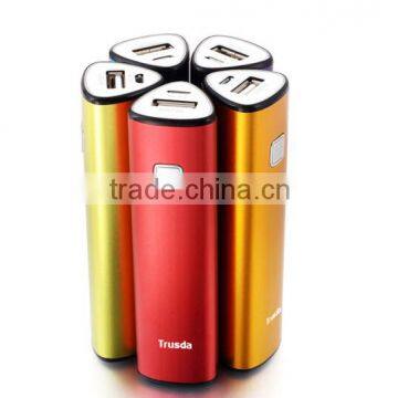 Power Bank Portable Charger 2800mah Trusda Black Lipstick-sized photo-2