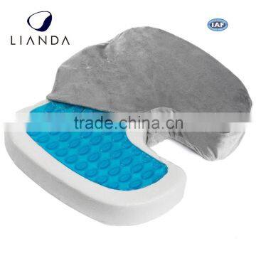 Comfy cooling gel seat cushion as seen on tv,cooling gel cushion with gel pad