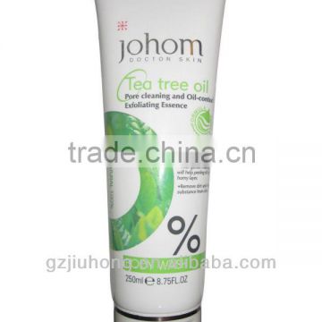 tea tree oil cleaning and oil-control body wash essence