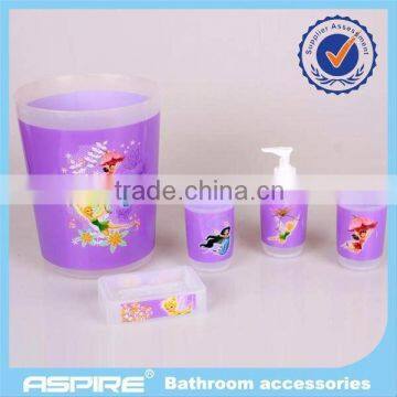 Acrylic attractive designs bathroom set