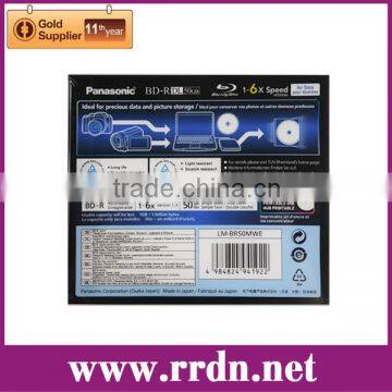 Hot 6X Panasonic 50GB BD-R Bluray Disc Dual layer