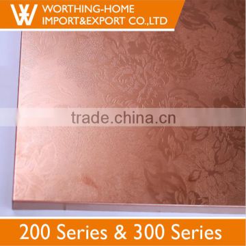 High-quality stringy stainless steel panel decorative wall panels