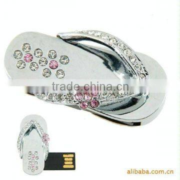 USB Com Jewelry Flower Glass USB