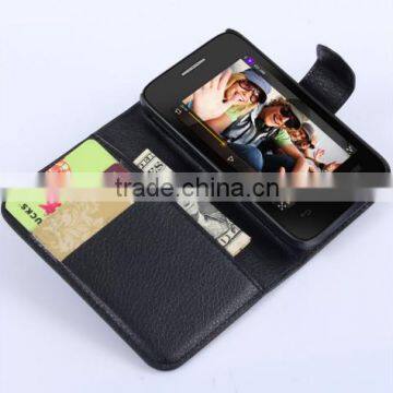 Wallet PU Leather mobile phone case for BlackBerry Classic Q20