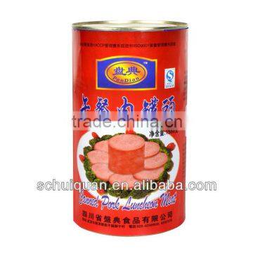 Canned Pork Luncheon Meat