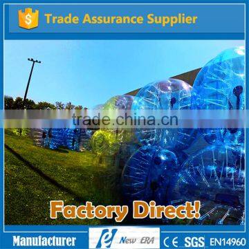 Manufacturer Direct PVC/TPU Inflatable Bumper Ball for Rental, Logo Free