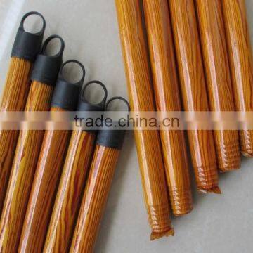 Wooden Broom Handles/Sticks Pvc Coated Broom Stick