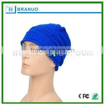 wholesales for kintted snow cap with wireless headphone