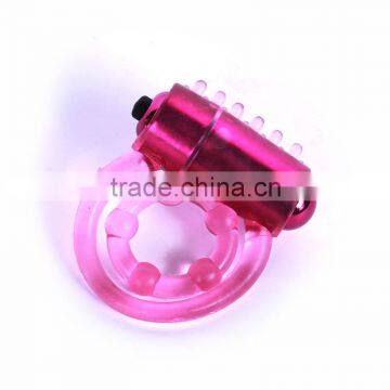 Silicone Vibrating Penis Rings Delay Dual Cock Ring Bullet Vibrator Clitoris Stimulator Erotic Sex Toys For Men Adult Products photo-5