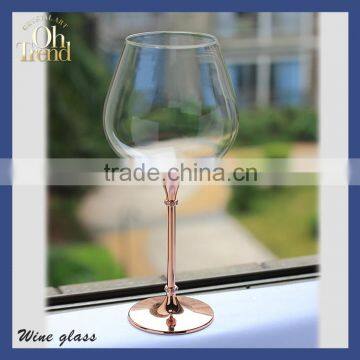Glassware Manufacturer Handmade Cheap Wine Glass Goblet With Multi-turn Drill Wendding Shopping photo-3