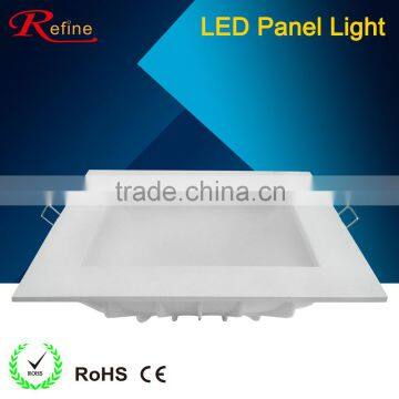 2016 The newly designed square 12 watt led panel light