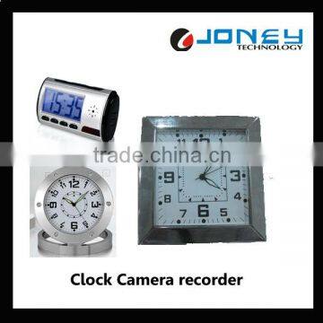 Various types of clock camera recorder