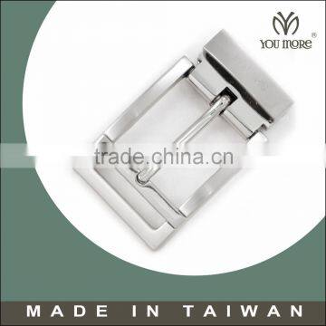 Taiwan factory price logo man fashion alloy nickel 30mm belt buckle