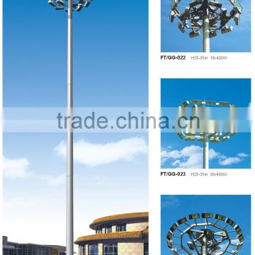 light pole tower,galvanized light pole tower