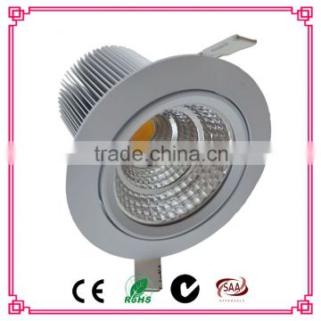 Professional Manufacturer of rotatable 12w 3 inch COB kitchen ceiling led light 3 years warranty