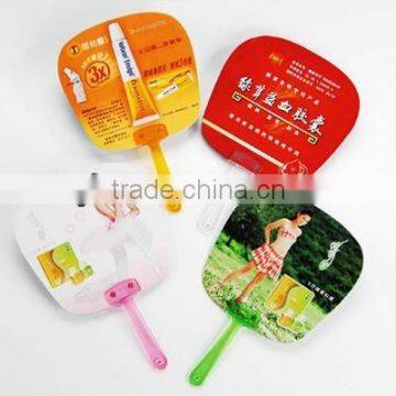 PP promotional fan/Plastic fan/handle fan