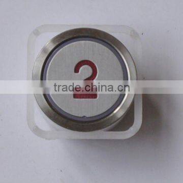 Elevator push button CA02, stailess steel,