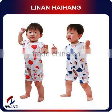 Unisex cow prints cotton baby clothes set manufacturer