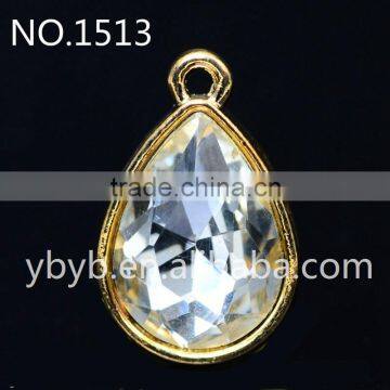 small metal pendant star pendant embellishment rhinestone accessories DIY material-1513