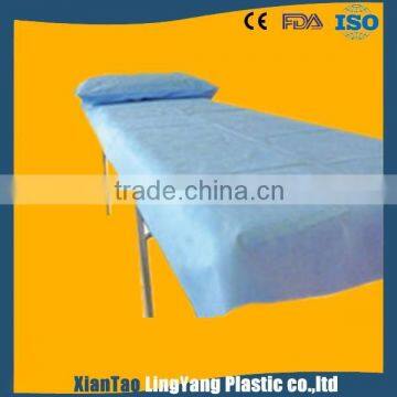 Nonwoven medical disposable facial bed cover