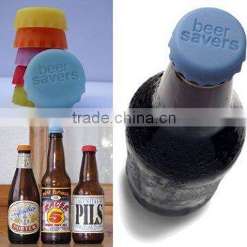 Beer Savers Reusable Silicone Rubber Bottle Cap Lid