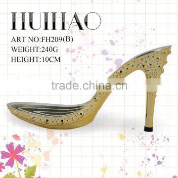 2016 fashional ABS high heel shoe sole