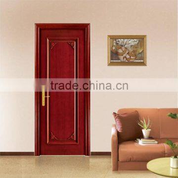 Baodu brand single type free sample solid wooden door for sale
