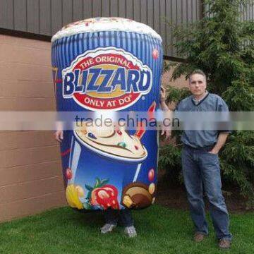 Commercial inflatable mascot costume F6014