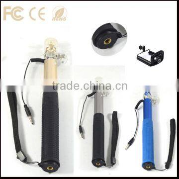 2014 Hand held travel traveling selfie stick cartoon