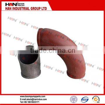 DN125 R275 90 Double layer elbow of concrete pump