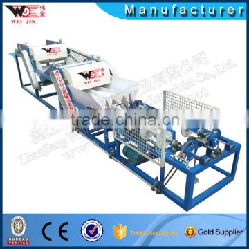 Cocont fiber rope making machine