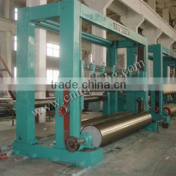 Paper making machine paper rewinder