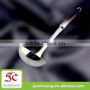 New product satinless steel 18/0 function soup ladle