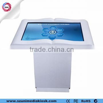 Smart wifi shopping mall HD 42" LCD touch screen interactive digital kiosk table