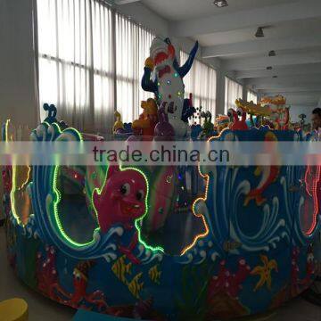 Outdoor Electronic Amusement Park Ocean Singer Rides Children Games photo-2