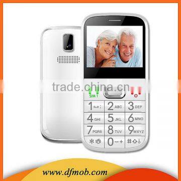 Hot Sale 2.31 INCH MTK6260A GSM Big Keyboard GPRS Quad Band SOS Cell Phone Senior H2301