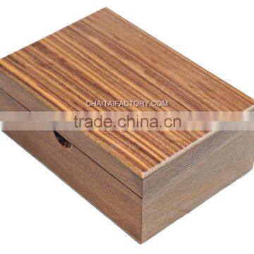 Natural Wood PLAYING CARD BOX