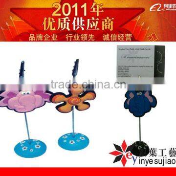 2011 novelty creative memo card clip for promo from China