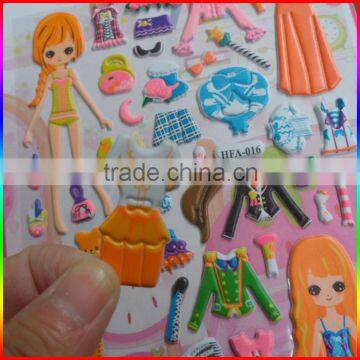 Dress up DIY Cartoon EVA Sticker photo-3