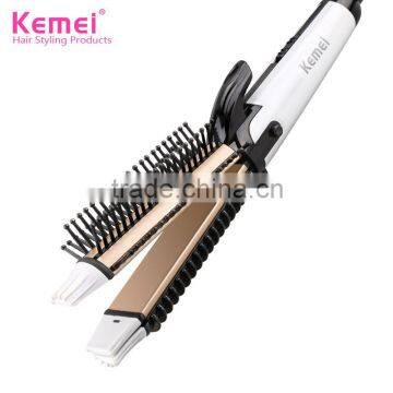 Kemei6822 New 3 in 1 style hair curler professional 35 Watt curling iron automatic styling tools curling