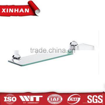 durable glass bath shelves hotel use lavatory accessories corner single tier Bath & Shower Faucets