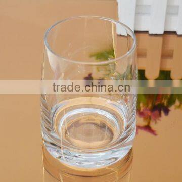 Round Shaped Glass Candle Holder Candle Jar photo-2