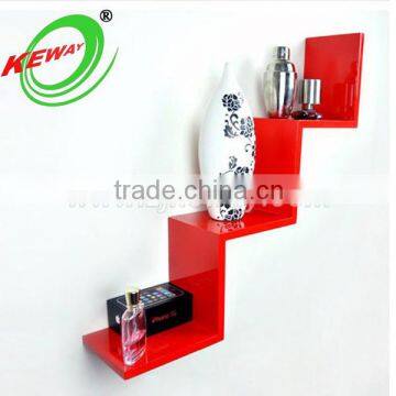 black fashion mini floding wall shelves