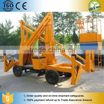 Factory hot sale electric lifting platform car mounted boom lift